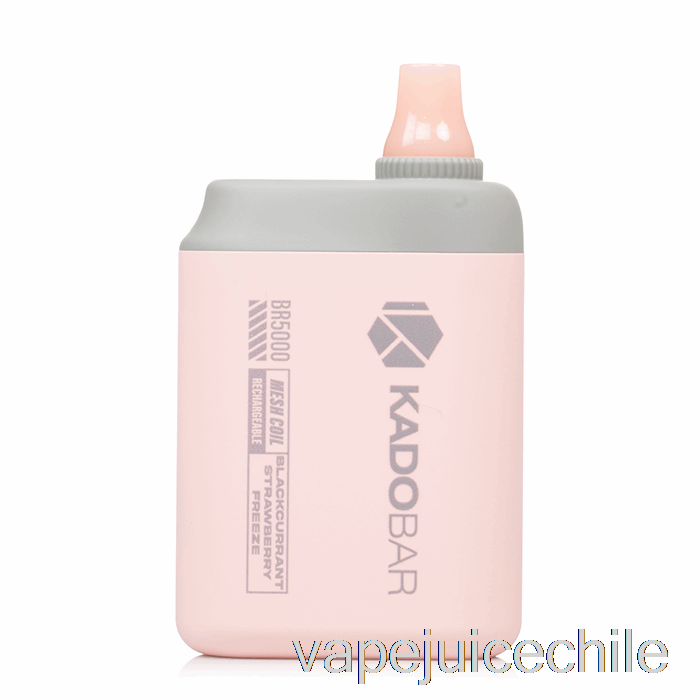 Vape Vhile Kado Bar Br5000 Congelado De Fresa Y Grosella Negra Desechable